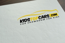 KidsTopCars - logotipa dizaina izstrāde