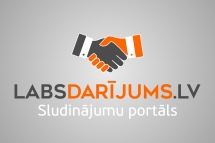 Labsdarījums.lv - logotipa dizains