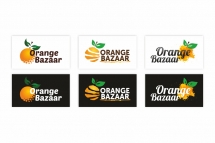 Orange Bazaar - logotipa dizaina izstrāde     